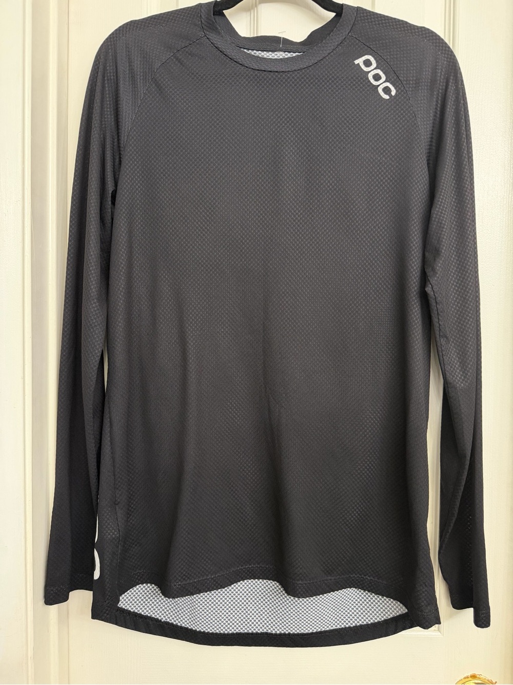7102 POC Essential Enduro Men's Long Sleeve Breathable Mesh Jersey M Black